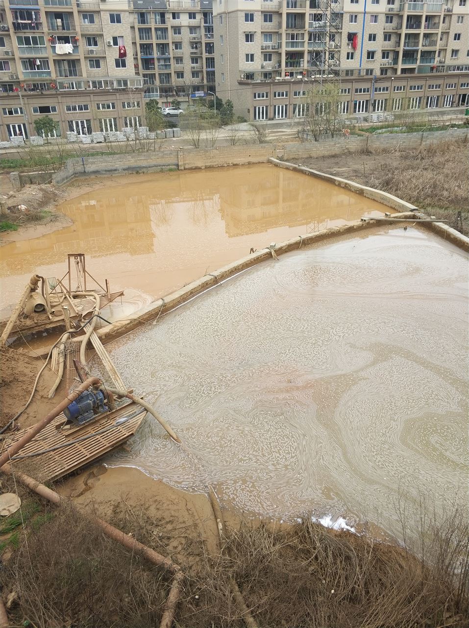 伊犁沉淀池淤泥清理-厂区废水池淤泥清淤